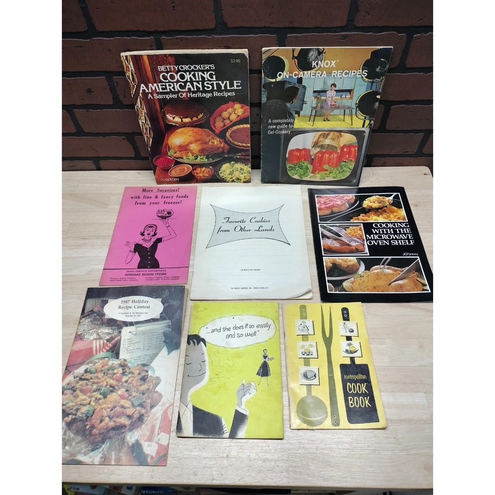 Vintage cooking magazines lot